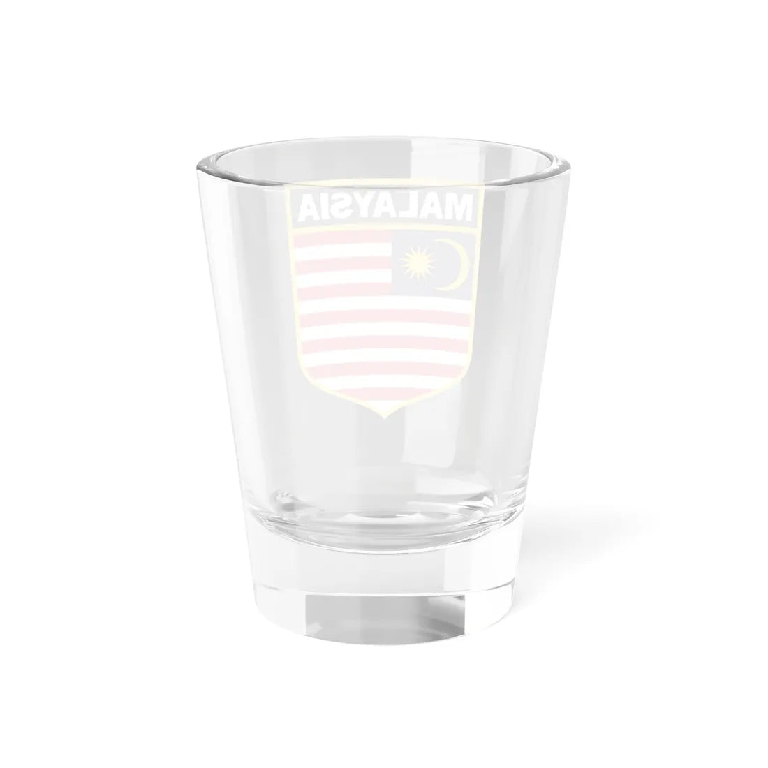 Malaysia national ice hockey team logo (Malaysia) Shot Glass 1.5oz - Go Mug Yourself