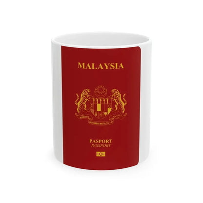 Malaysia Passport - White Coffee Mug 11oz - Go Mug Yourself