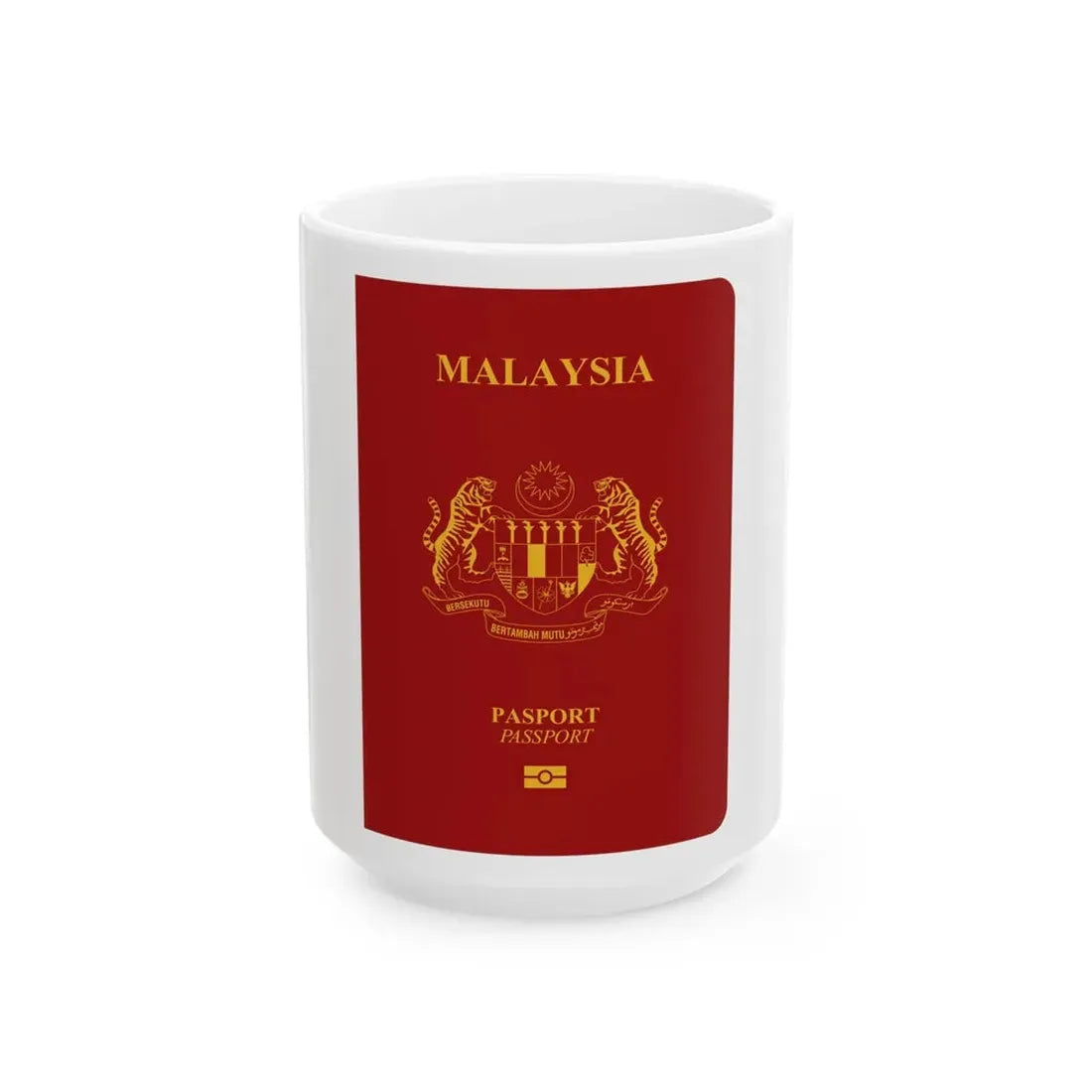 Malaysia Passport - White Coffee Mug 15oz - Go Mug Yourself