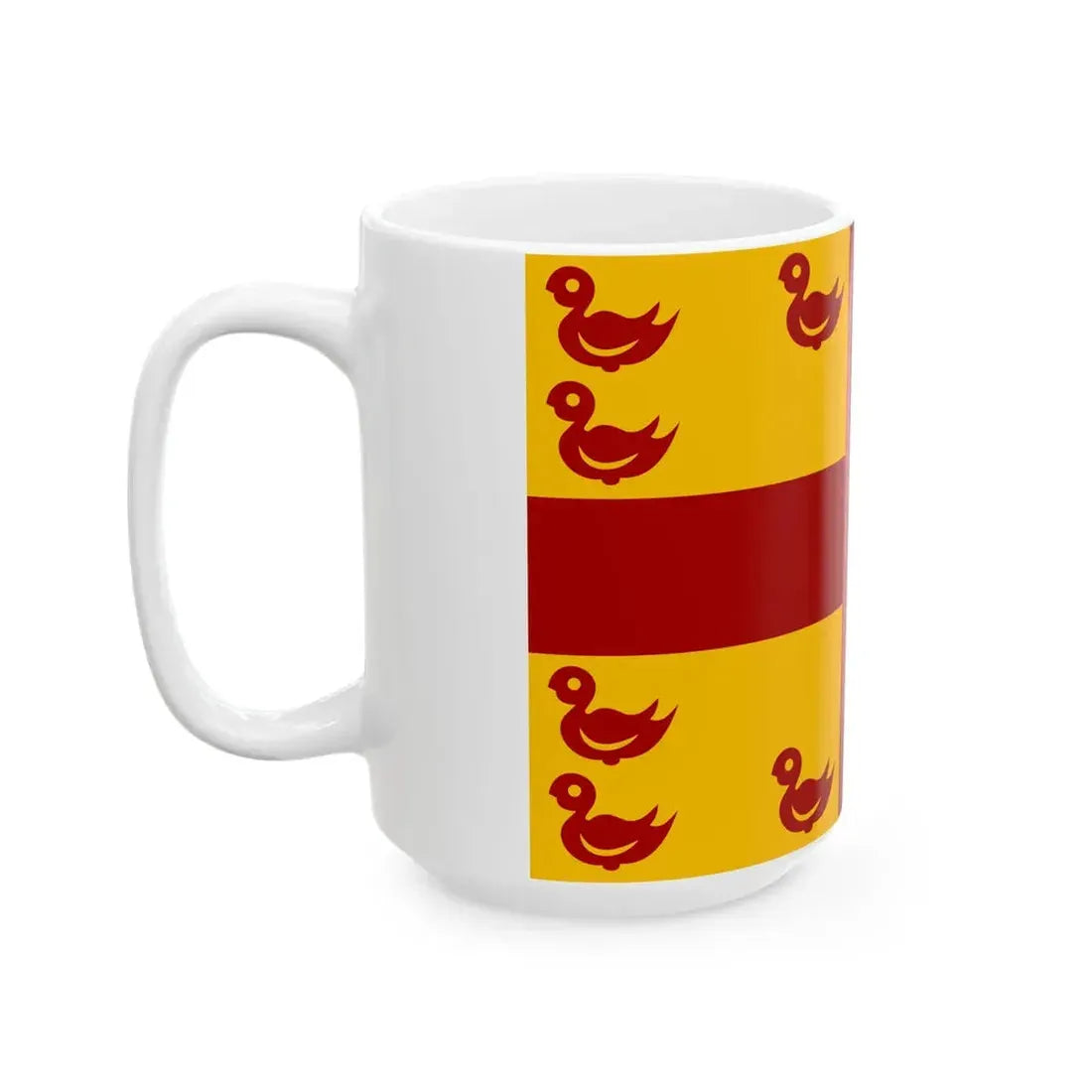 Maldegem vlag (Belgium) White Coffee Mug - Go Mug Yourself
