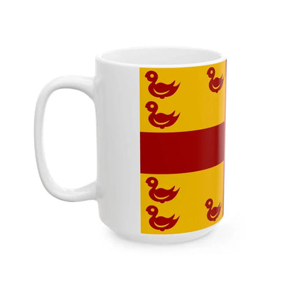 Maldegem vlag (Belgium) White Coffee Mug - Go Mug Yourself