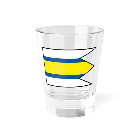 Male Chyndice Nitra Flag (Slovakia) Shot Glass 1.5oz 1.5oz - Go Mug Yourself