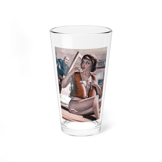 Male-February-1967-1 - Pint Glass 16oz-16oz-Go Mug Yourself