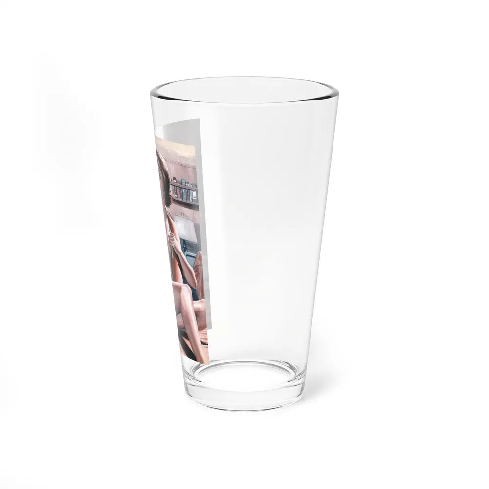 Male-February-1967-1 - Pint Glass 16oz-Go Mug Yourself