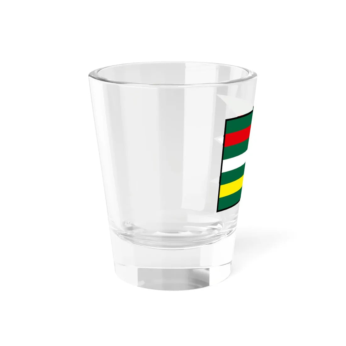 Male Kosihy Nove Zamky Flag (Slovakia) Shot Glass 1.5oz - Go Mug Yourself