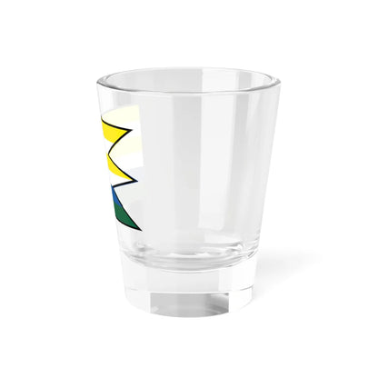 Male Kozmalovce Levice Flag (Slovakia) Shot Glass 1.5oz - Go Mug Yourself
