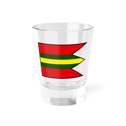 Male Ludince Levice Flag (Slovakia) Shot Glass 1.5oz 1.5oz - Go Mug Yourself
