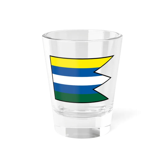 Male Ripnany Topolcany Flag (Slovakia) Shot Glass 1.5oz 1.5oz - Go Mug Yourself