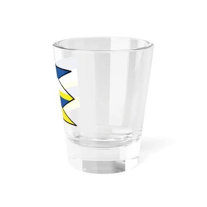 Male Uherce Partizanske Flag (Slovakia) Shot Glass 1.5oz - Go Mug Yourself