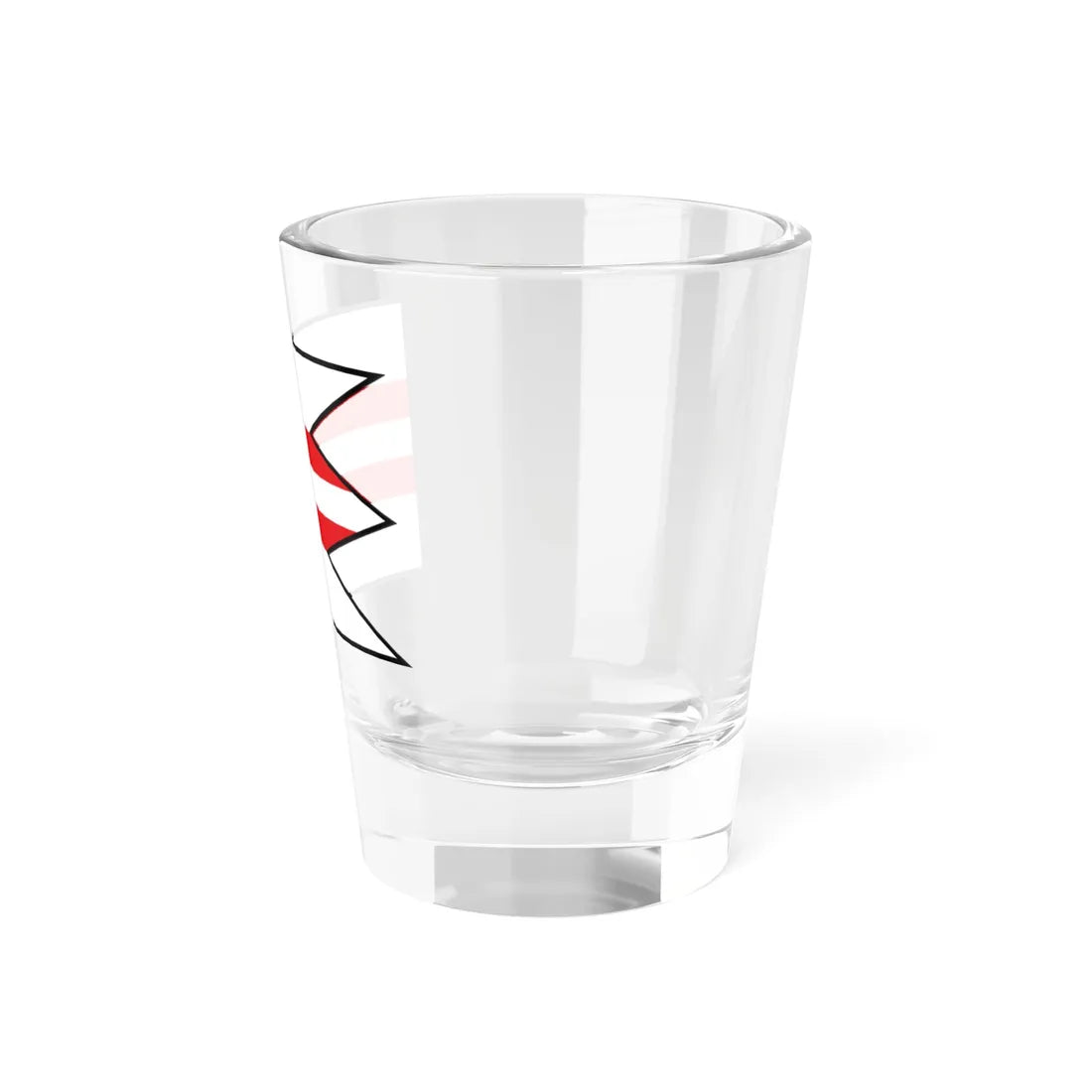 Male Vozokany Zlate Moravce Flag (Slovakia) Shot Glass 1.5oz - Go Mug Yourself