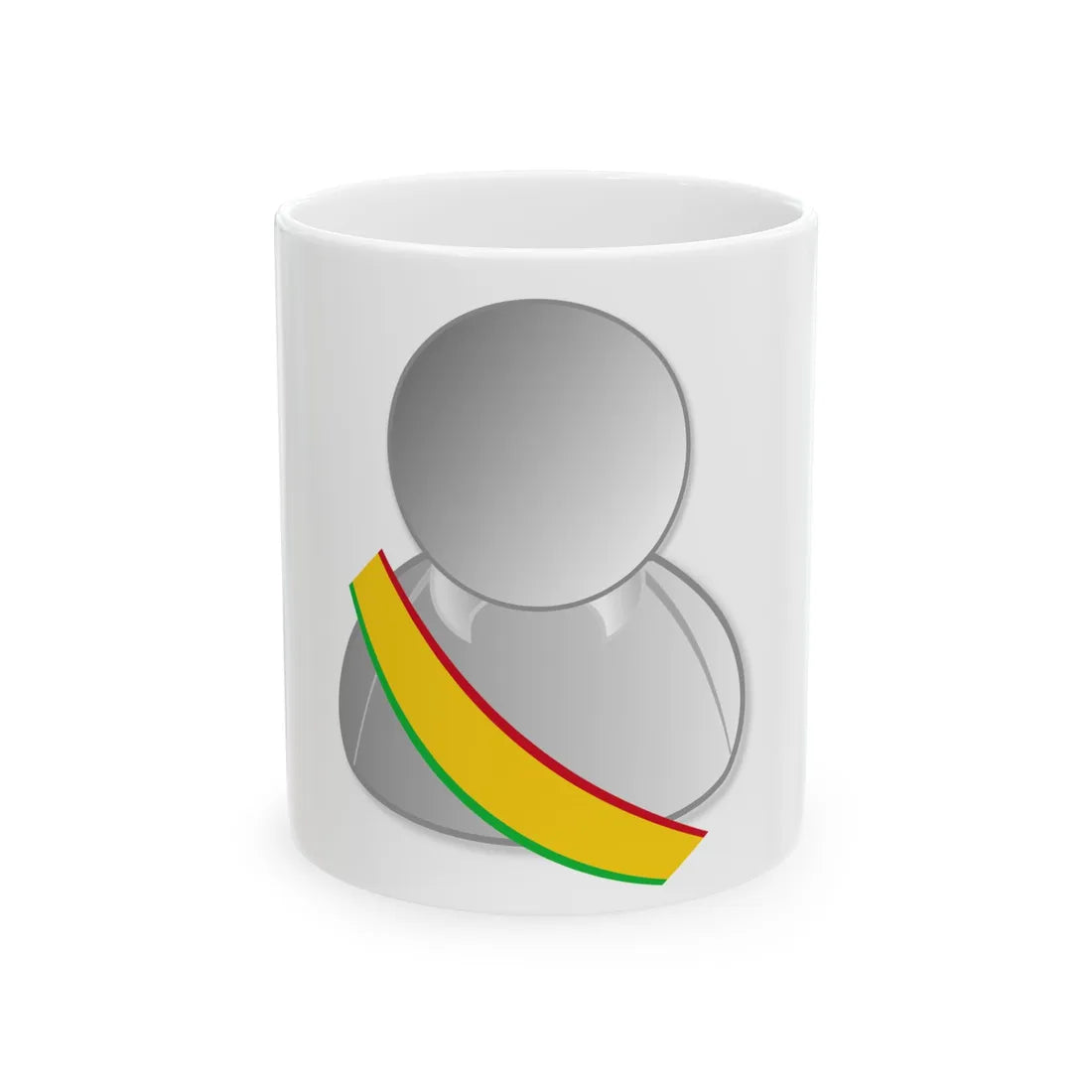 Mali politic personality icon (Mali) White Coffee Mug 11oz - Go Mug Yourself