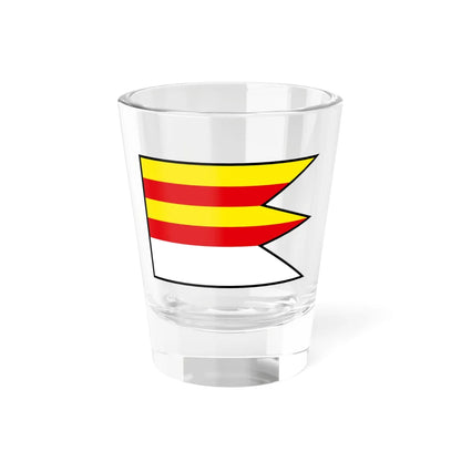Malinova Prievidza Flag (Slovakia) Shot Glass 1.5oz 1.5oz - Go Mug Yourself