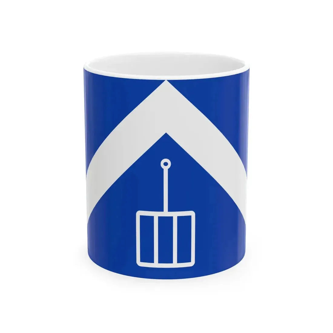 Malle vlag (Belgium) White Coffee Mug 11oz - Go Mug Yourself