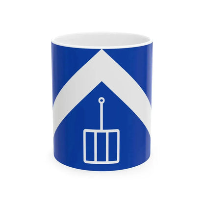 Malle vlag (Belgium) White Coffee Mug 11oz - Go Mug Yourself