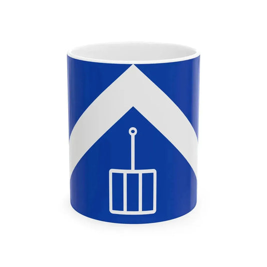 Malle vlag (Belgium) White Coffee Mug 11oz - Go Mug Yourself