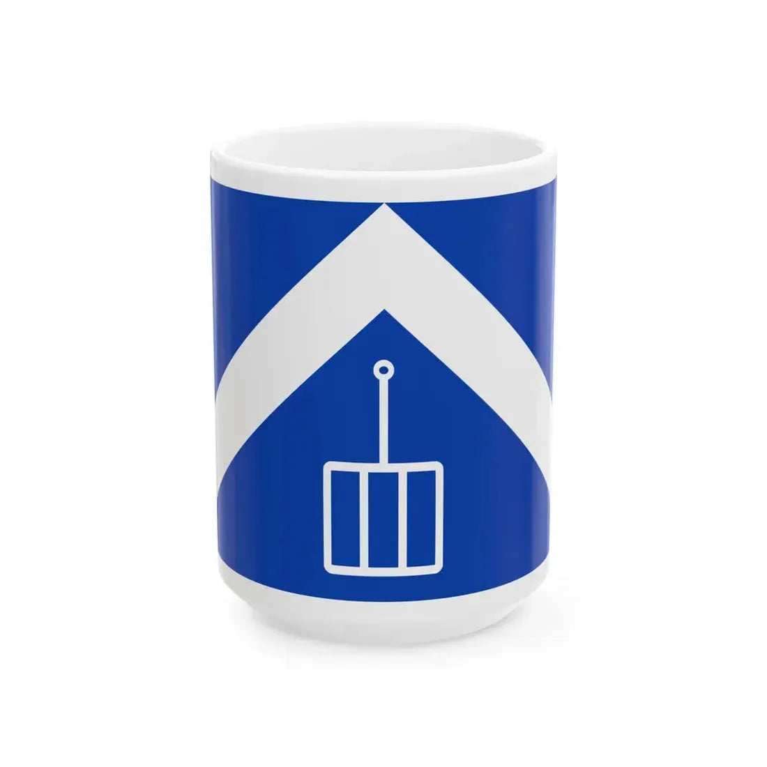 Malle vlag (Belgium) White Coffee Mug 15oz - Go Mug Yourself