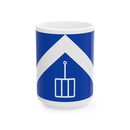 Malle vlag (Belgium) White Coffee Mug 15oz - Go Mug Yourself