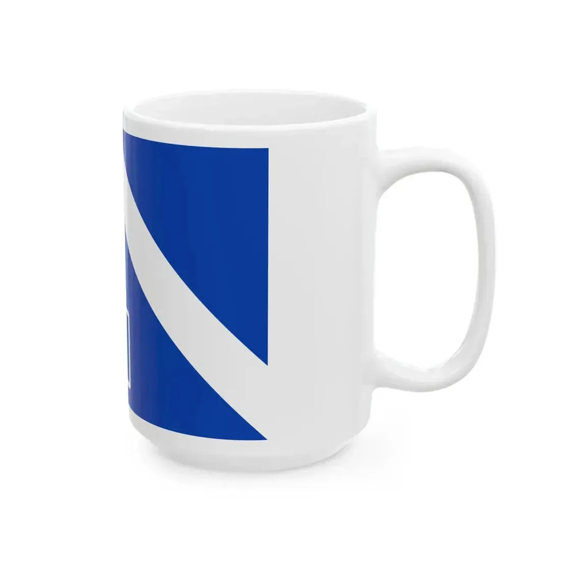 Malle vlag (Belgium) White Coffee Mug - Go Mug Yourself