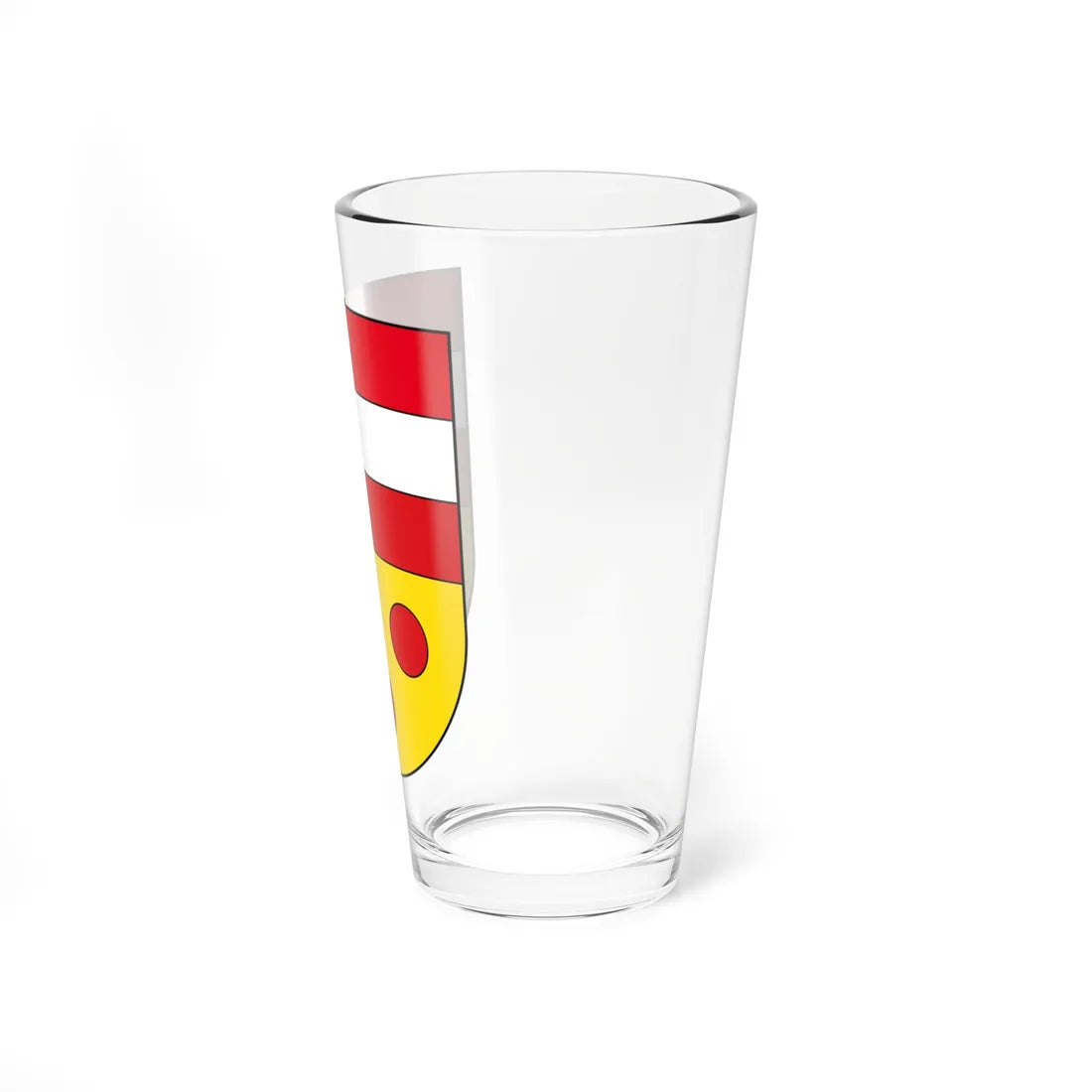 Malles Venosta-Stemma (Italy) (Coat of Arms) Pint Glass 16oz - Go Mug Yourself