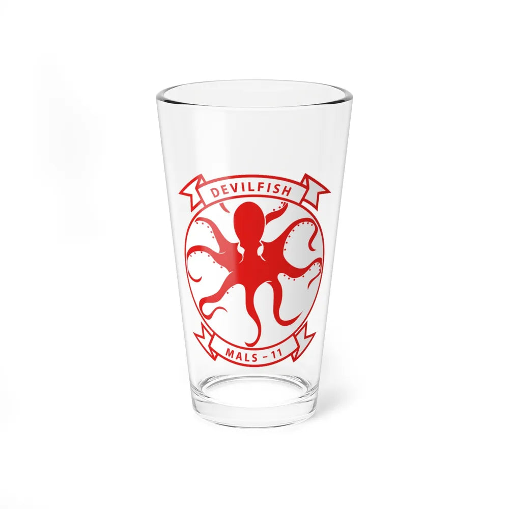 MALS 11 Devilfish 2 (USMC) Pint Glass 16oz-16oz-Go Mug Yourself