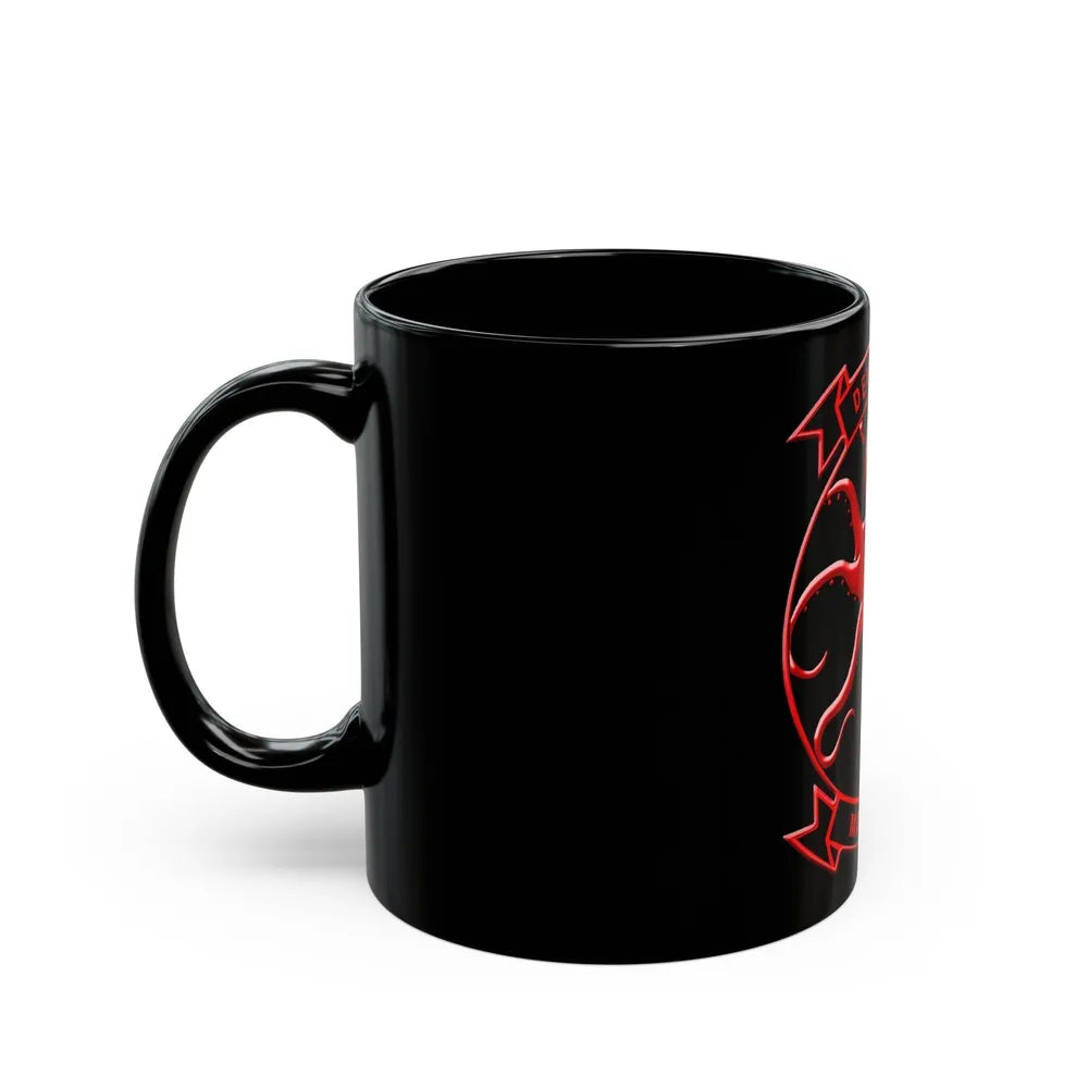 MALS 11 Devilfish (USMC) Black Coffee Mug-Go Mug Yourself