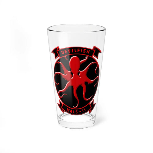 MALS 11 Devilfish (USMC) Pint Glass 16oz-16oz-Go Mug Yourself