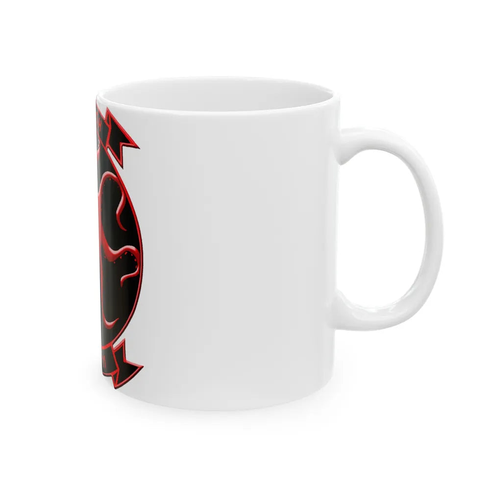 MALS 11 Devilfish (USMC) White Coffee Mug-Go Mug Yourself