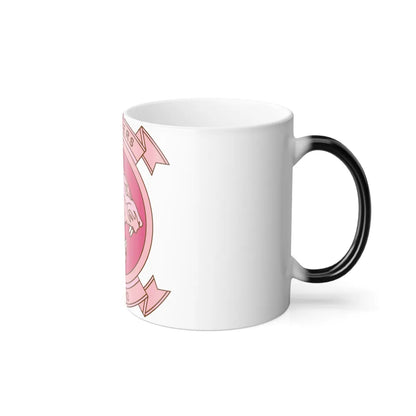 MALS 12 Wives Club PINK (USMC) Color Changing Mug 11oz-Go Mug Yourself