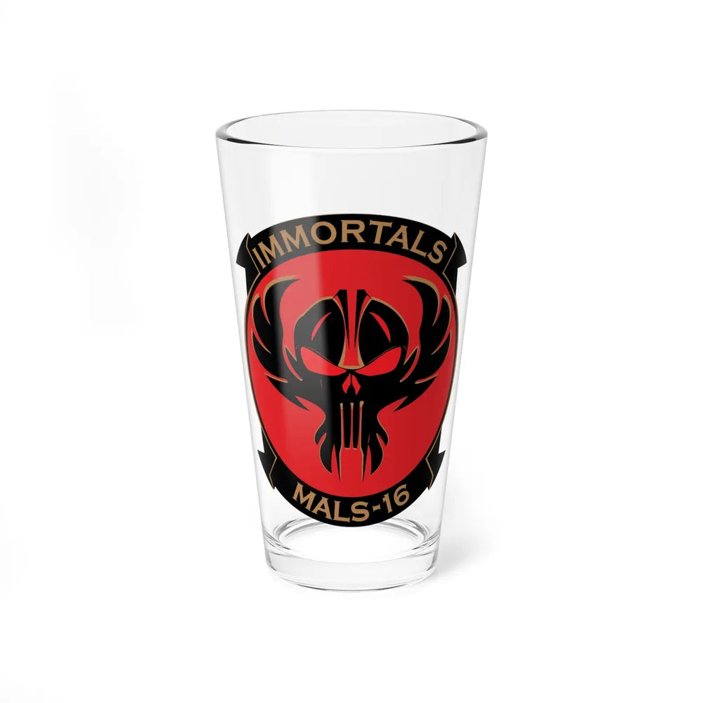 MALS 16 Immortals (USMC) Pint Glass 16oz-16oz-Go Mug Yourself