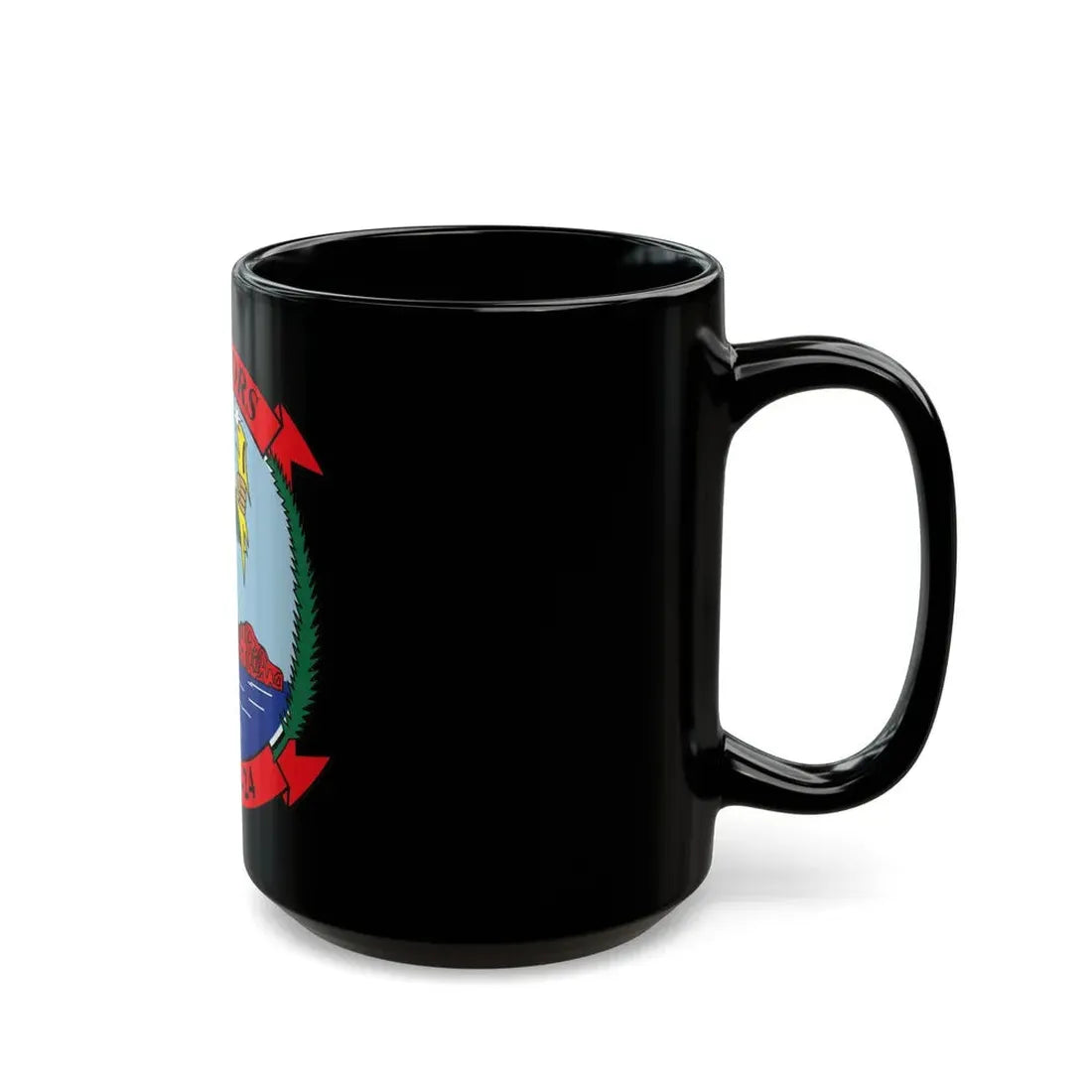 MALS 24 Warriors (USMC) Black Coffee Mug - Go Mug Yourself