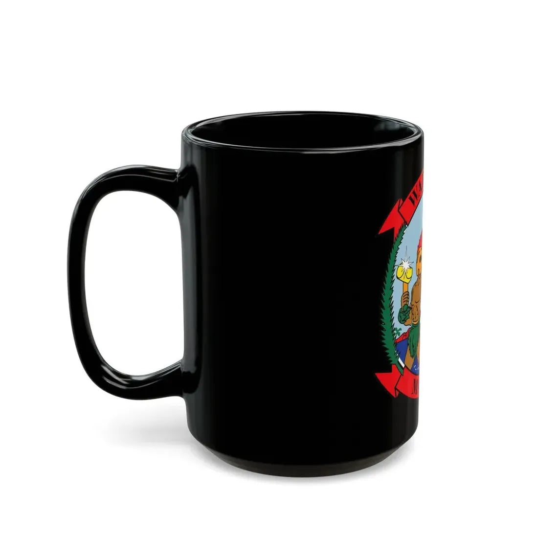 MALS 24 Warriors (USMC) Black Coffee Mug - Go Mug Yourself
