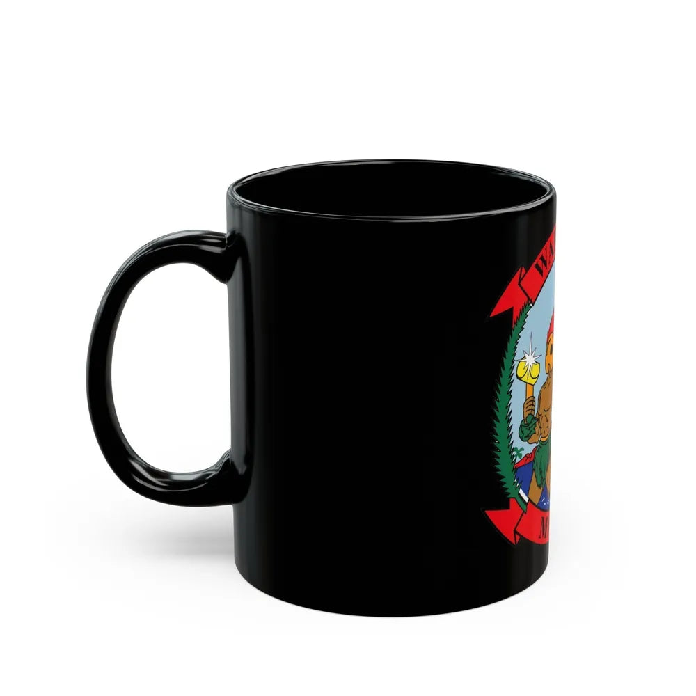 MALS 24 Warriors (USMC) Black Coffee Mug-Go Mug Yourself