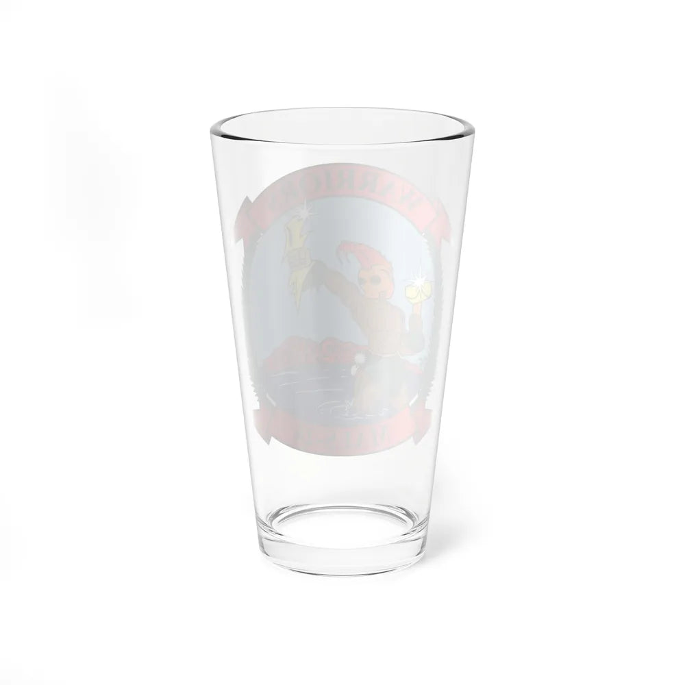 MALS 24 Warriors (USMC) Pint Glass 16oz-Go Mug Yourself