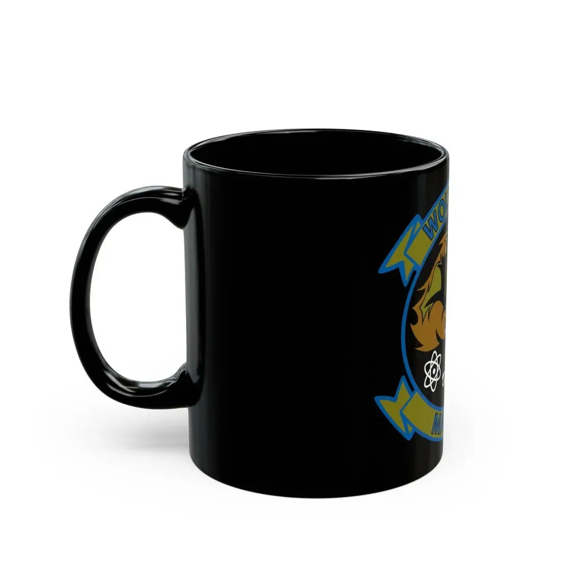 MALS 29 Wolverines (USMC) Black Coffee Mug - Go Mug Yourself