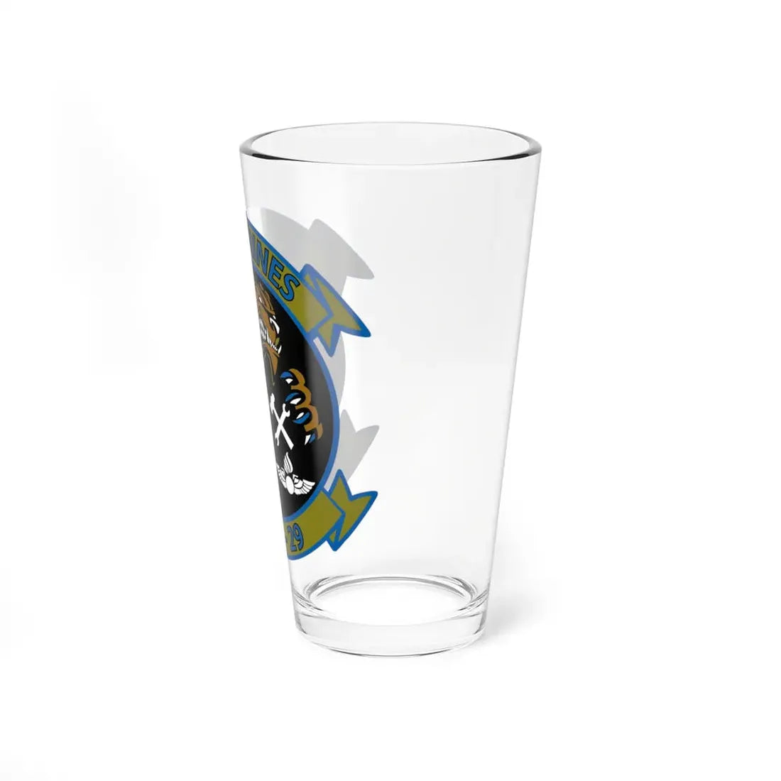 MALS 29 Wolverines (USMC) Pint Glass 16oz - Go Mug Yourself