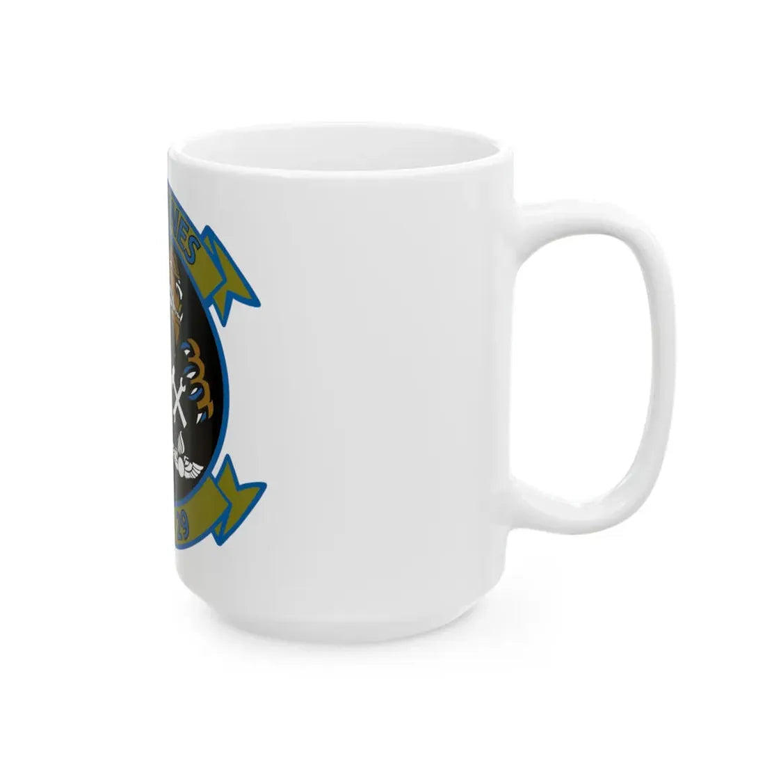MALS 29 Wolverines (USMC) White Coffee Mug - Go Mug Yourself