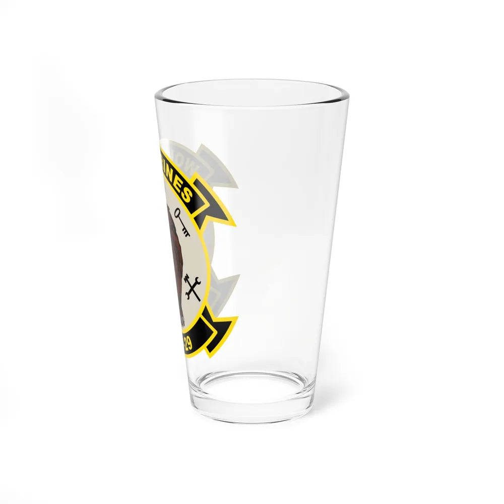 MALS 29 Wolverines v2 (USMC) Pint Glass 16oz-Go Mug Yourself