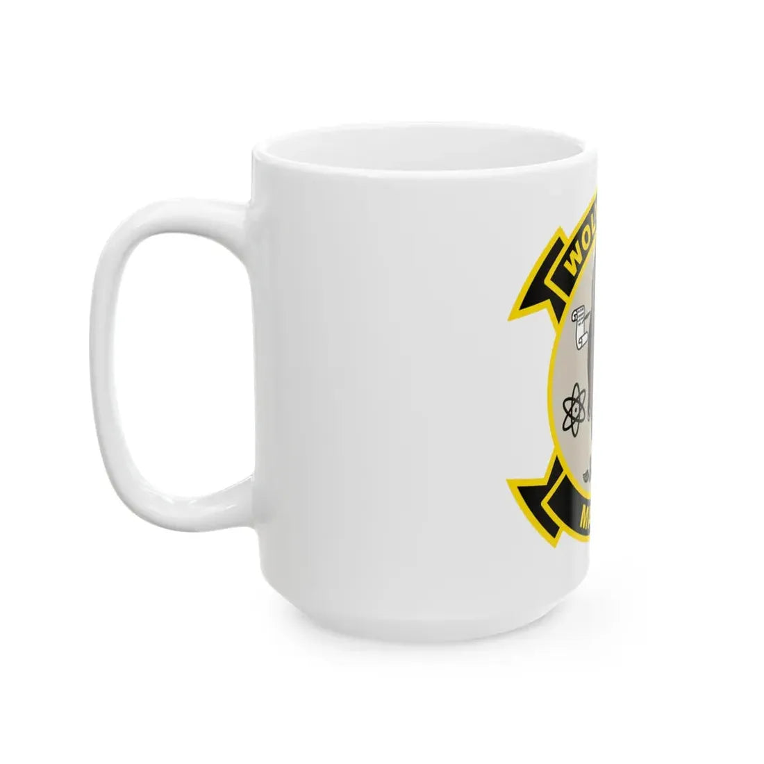 MALS 29 Wolverines v2 (USMC) White Coffee Mug - Go Mug Yourself