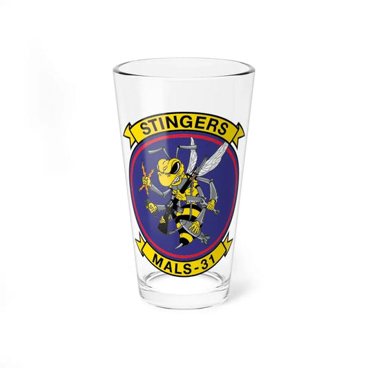 MALS 31 NEW 09 (USMC) Pint Glass 16oz 16oz - Go Mug Yourself