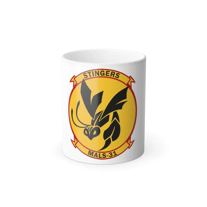 MALS 31 Stingers (USMC) Color Changing Mug 11oz-11oz-Go Mug Yourself