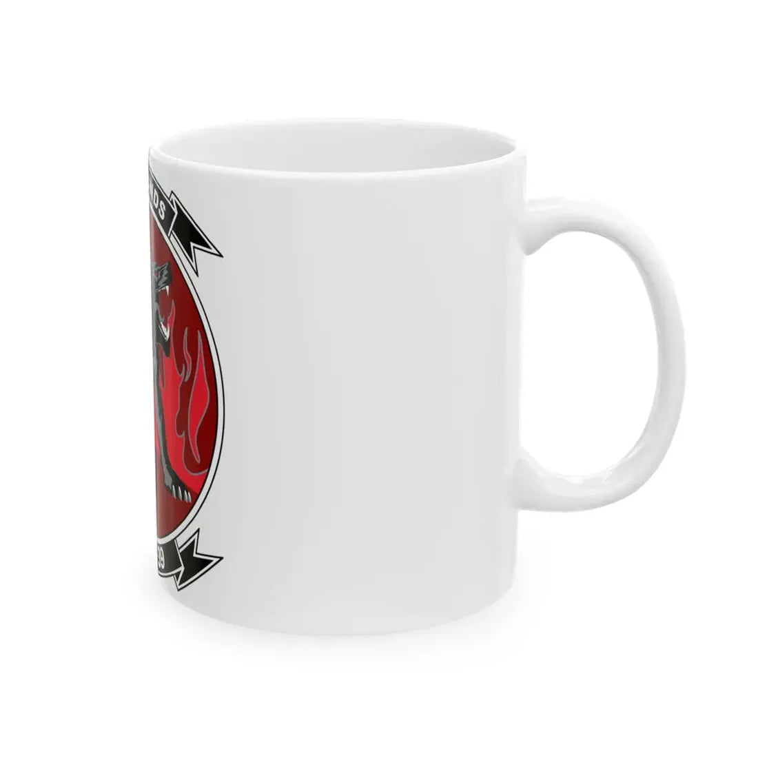 MALS 39 Hellhounds (USMC) White Coffee Mug - Go Mug Yourself