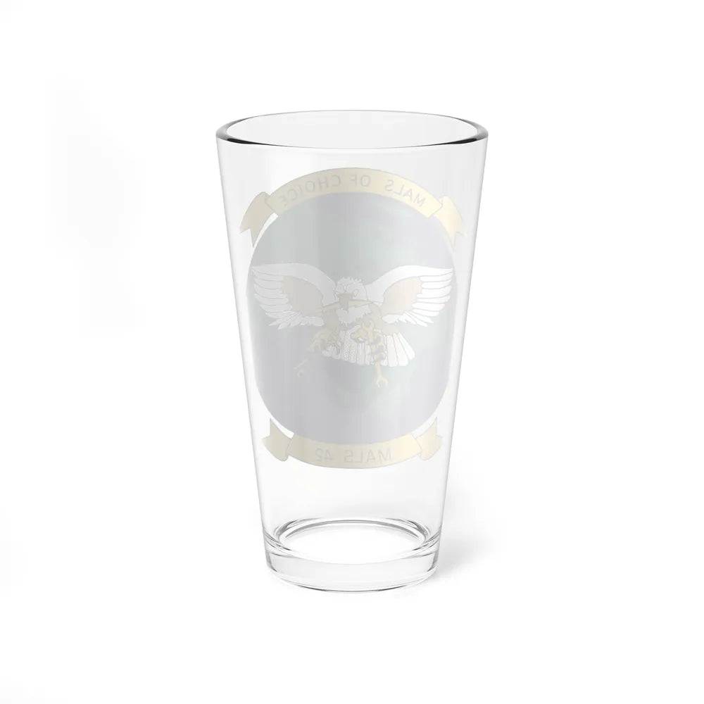 MALS 42 (USMC) Pint Glass 16oz-Go Mug Yourself