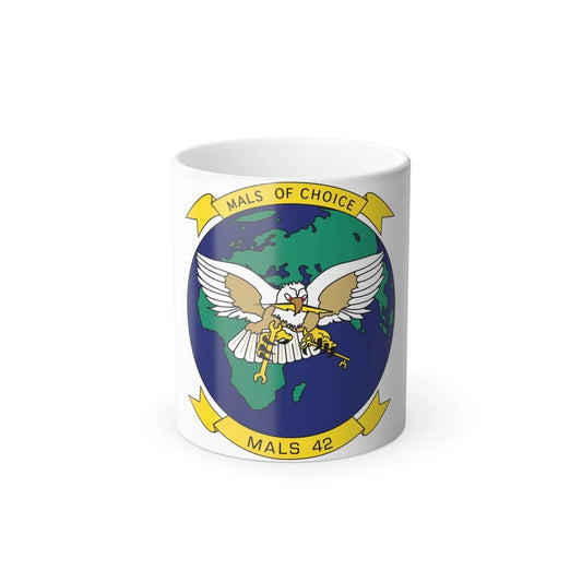 Mals Of Choice Mals 42 (USMC) Color Changing Mug 11oz-11oz-Go Mug Yourself