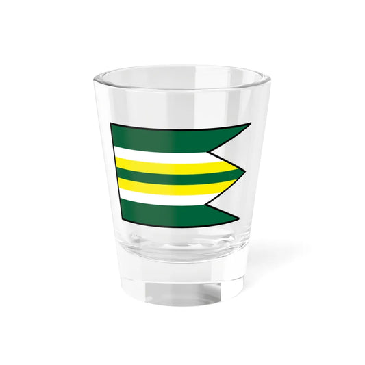 Maluzina Liptovsky Mikulas Flag (Slovakia) Shot Glass 1.5oz 1.5oz - Go Mug Yourself