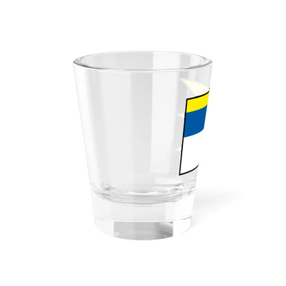Maly Cetin Nitra Flag (Slovakia) Shot Glass 1.5oz - Go Mug Yourself