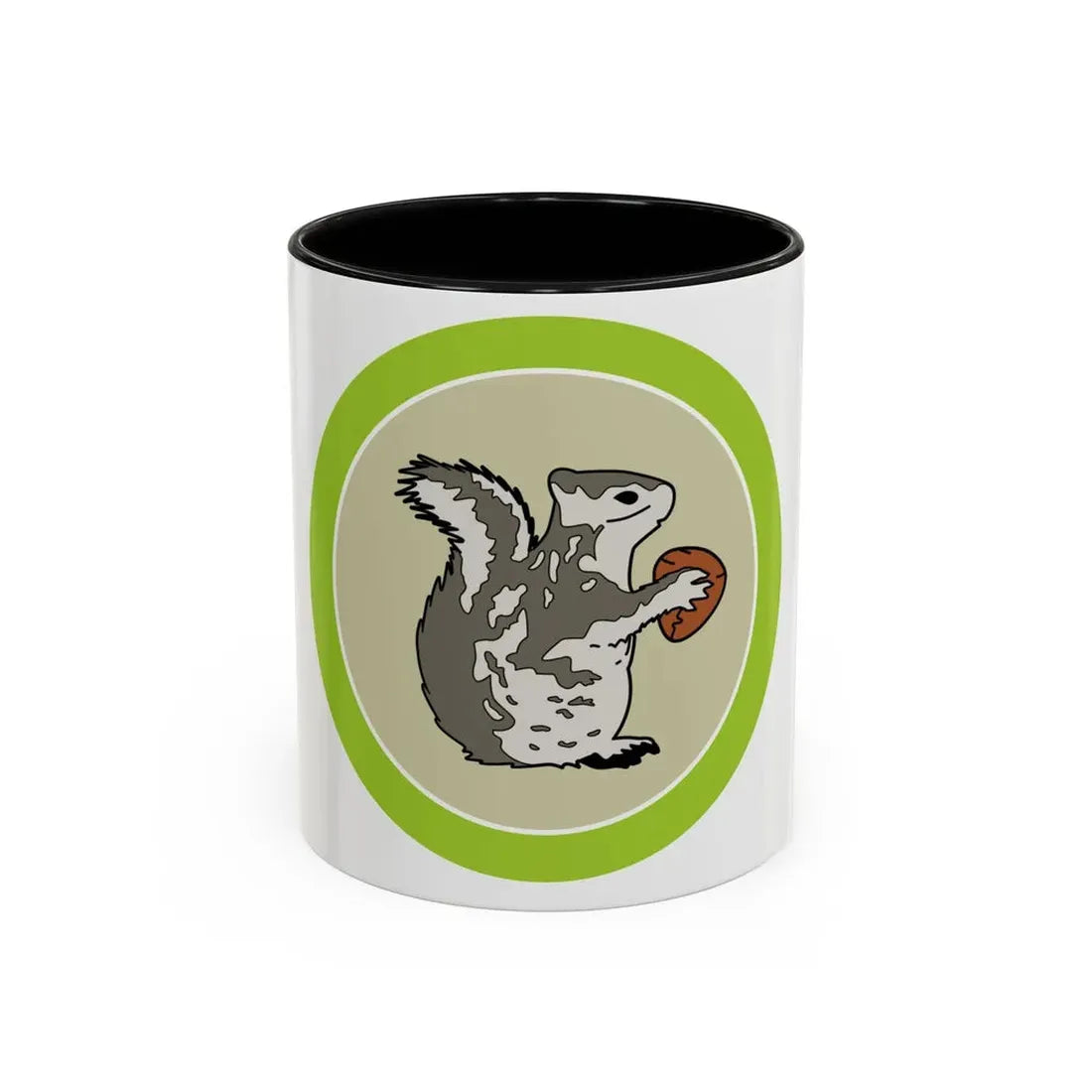 Mammal Study (Boy Scout Merit Badge) Accent Coffee Mug 11oz Black - Go Mug Yourself