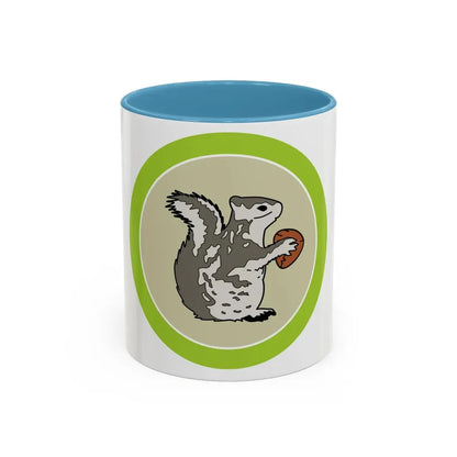 Mammal Study (Boy Scout Merit Badge) Accent Coffee Mug 11oz Light Blue - Go Mug Yourself