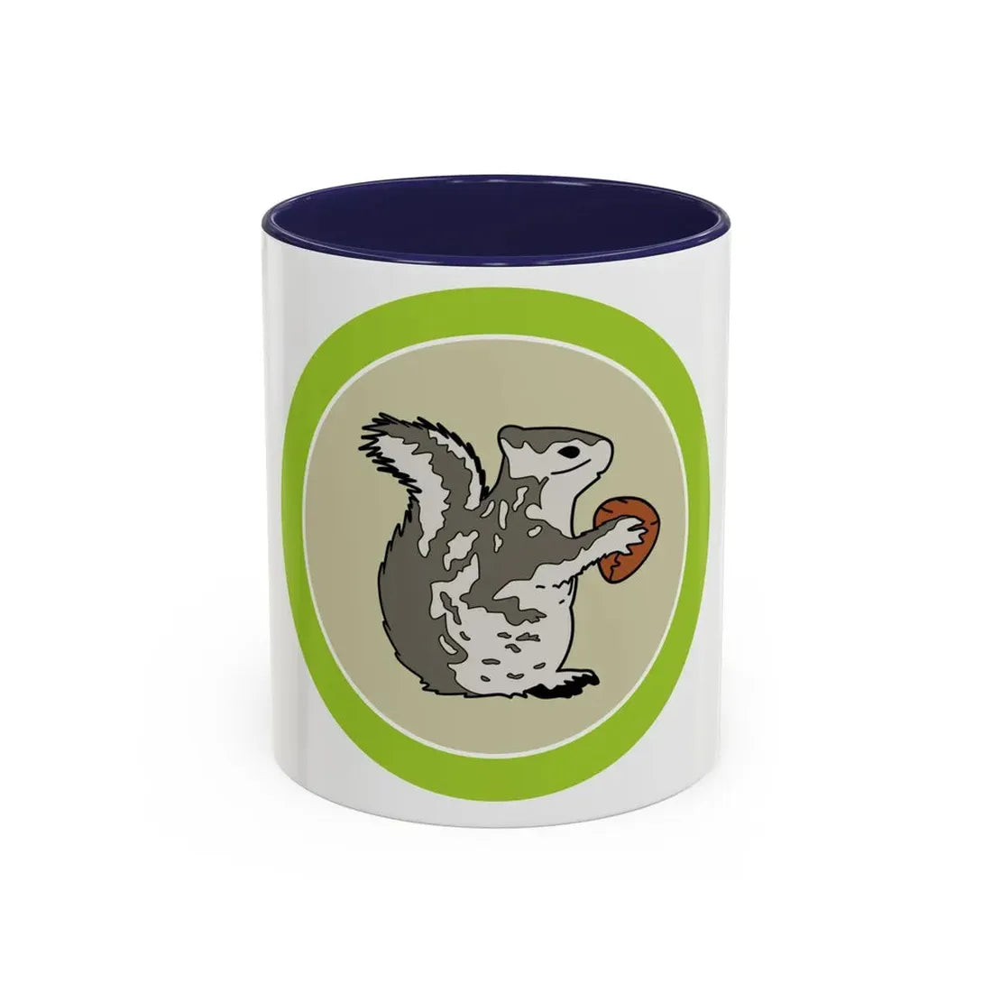 Mammal Study (Boy Scout Merit Badge) Accent Coffee Mug 11oz Navy - Go Mug Yourself