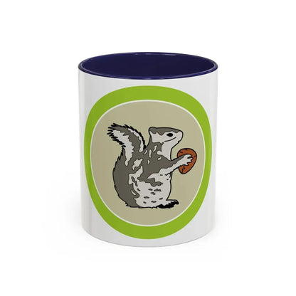 Mammal Study (Boy Scout Merit Badge) Accent Coffee Mug 11oz Navy - Go Mug Yourself