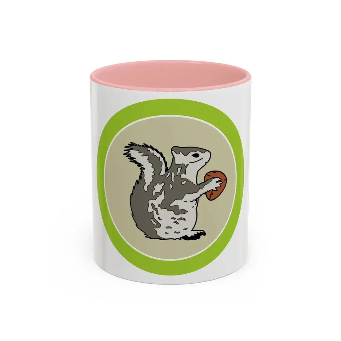 Mammal Study (Boy Scout Merit Badge) Accent Coffee Mug 11oz Pink - Go Mug Yourself